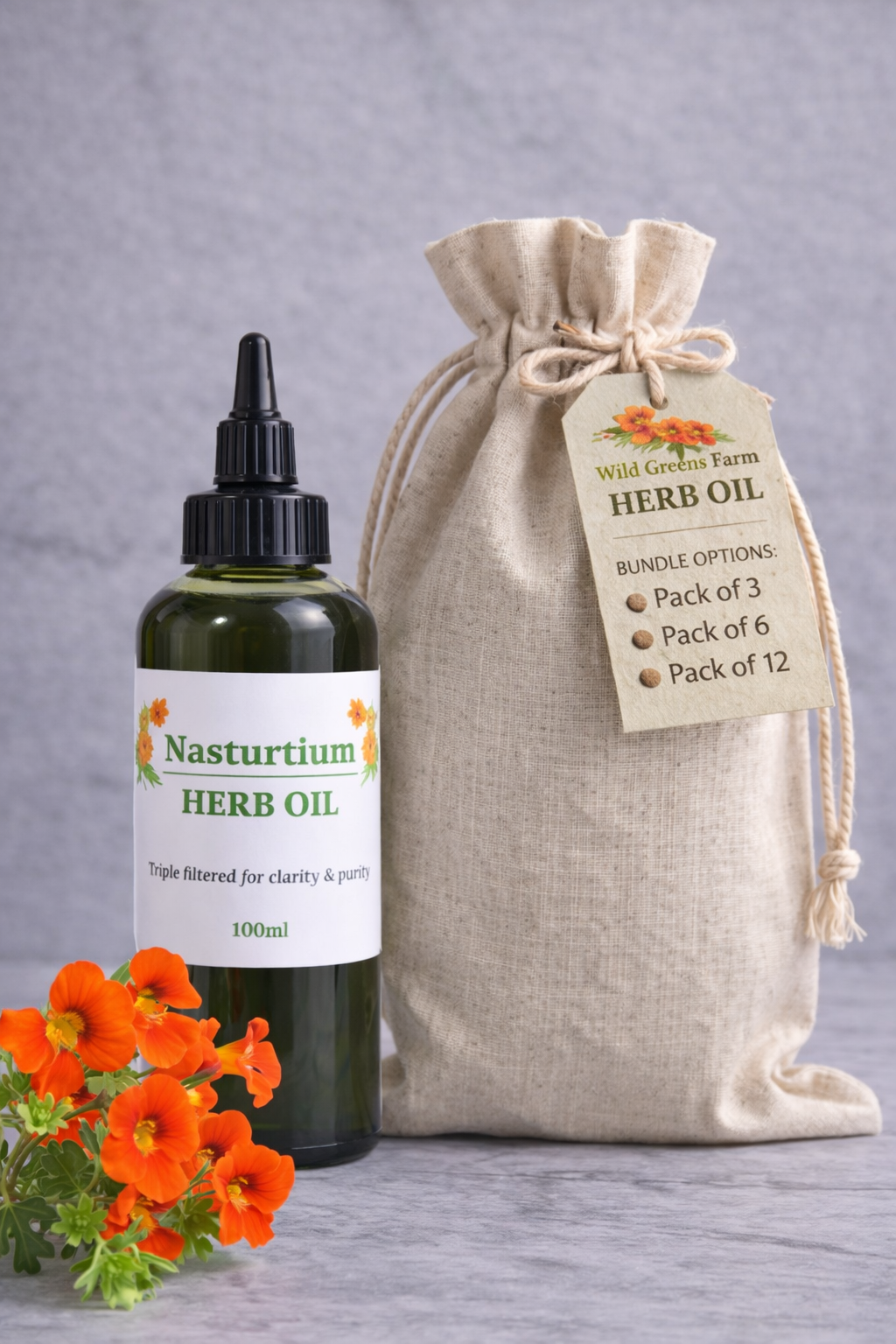 Nasturtium Herb Oil - 100ml