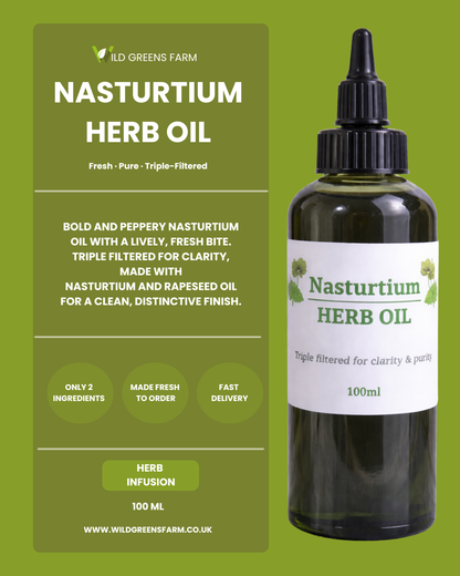Nasturtium Herb Oil - 100ml